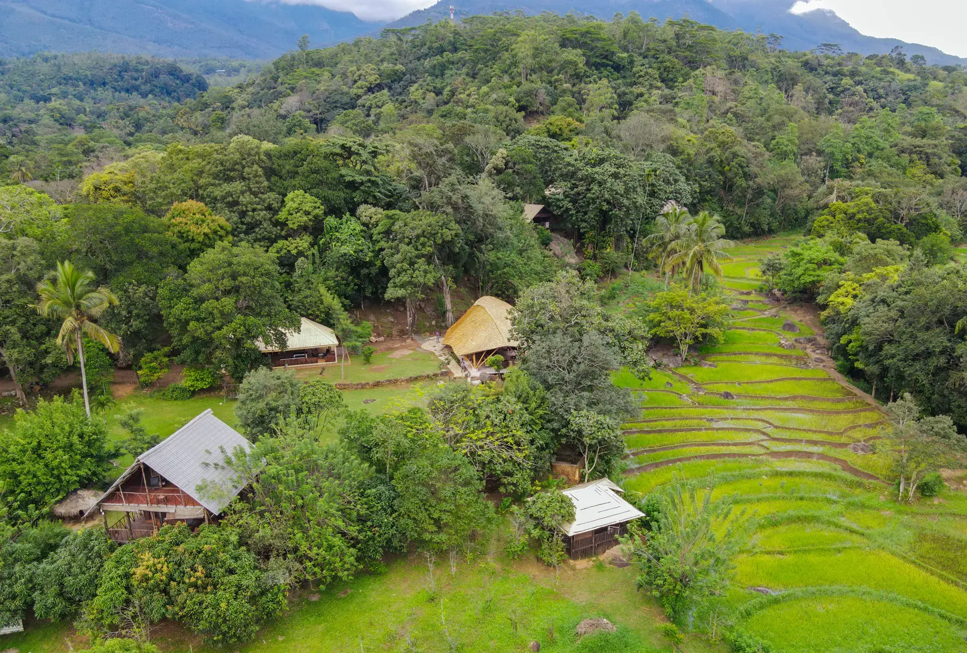 Aerial of the premises